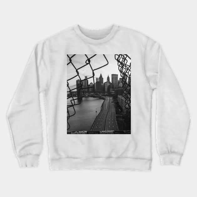 New York Empty Crewneck Sweatshirt by igjustin